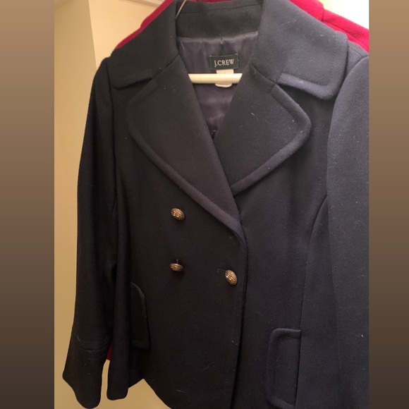 J. Crew double breasted wool pea coat - Picture 4 of 5